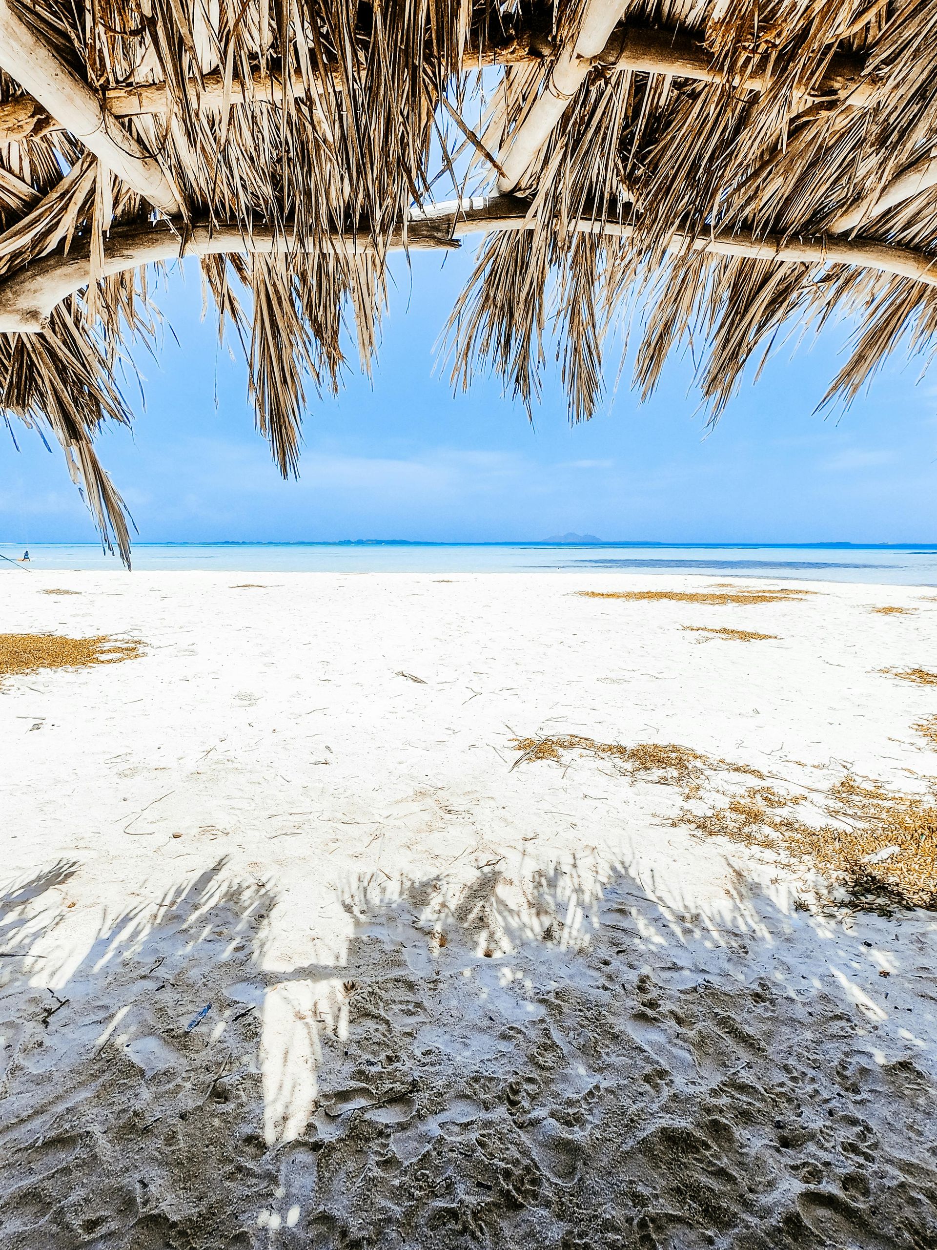 Abgelegener Strand in Diani